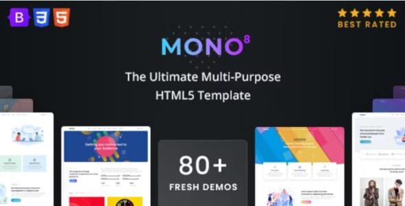 Mono Creative Multipurpose HTML5 Template Mono - Creative Multipurpose HTML5 Template