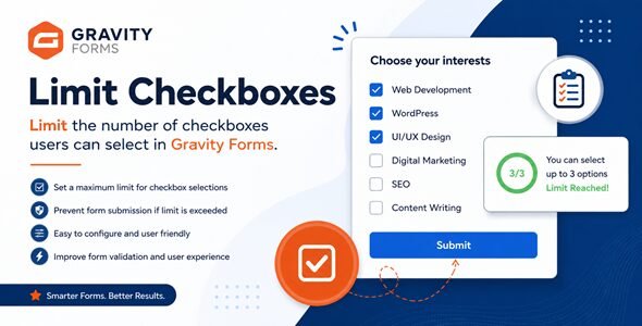 Gravity Forms Limit Checkboxes Gravity Forms Limit Checkboxes