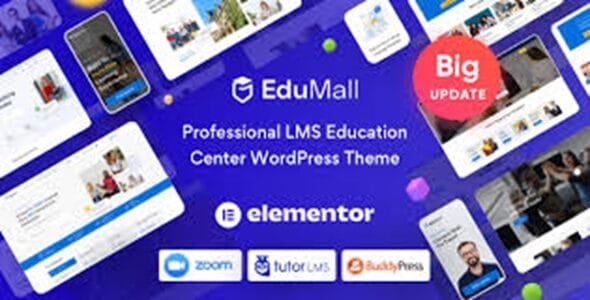 EduMall Professional LMS Education Center WordPress Theme EduMall – Professional LMS Education Center WordPress Theme