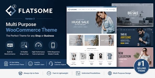 Flatsome - Multi Purpose WooCommerce Theme Flatsome - Multi Purpose WooCommerce Theme