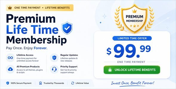 Premium Lifetime Membership Premium Lifetime Membership